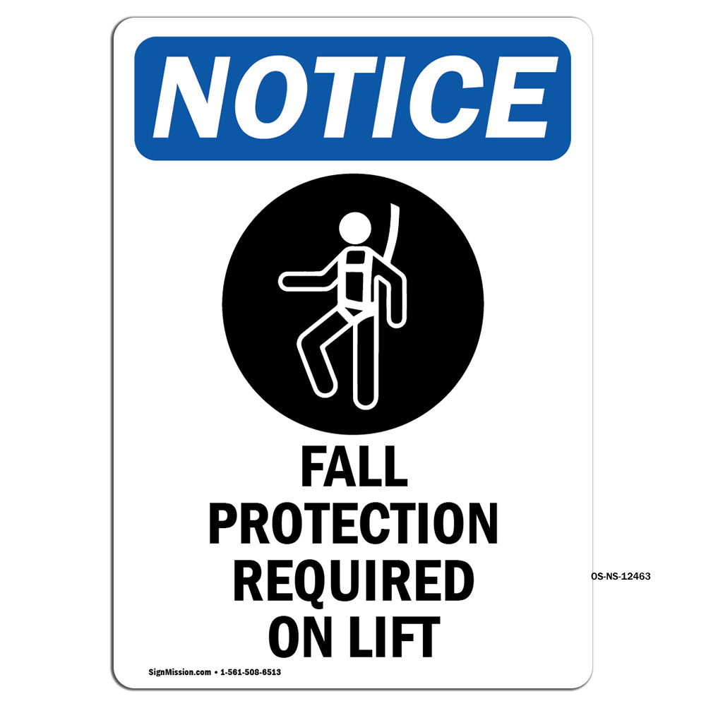 Fall Protection Required On Lift