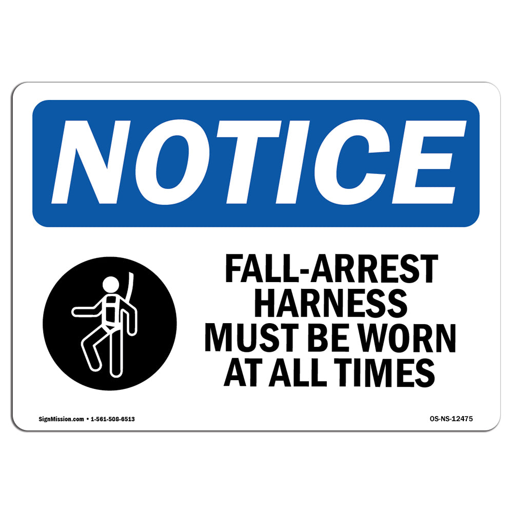 Fall-Arrest Harness Must Be