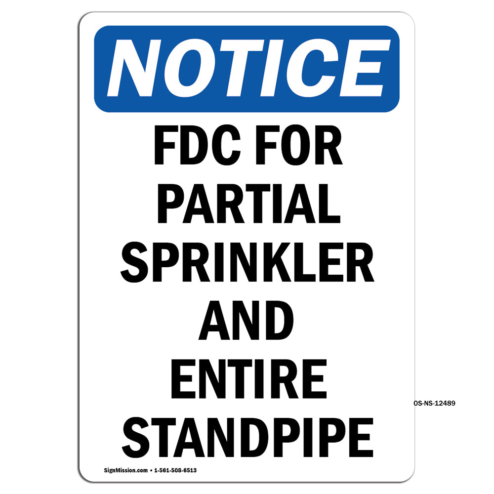 FDC For Partial Sprinkler And Entire Standpipe