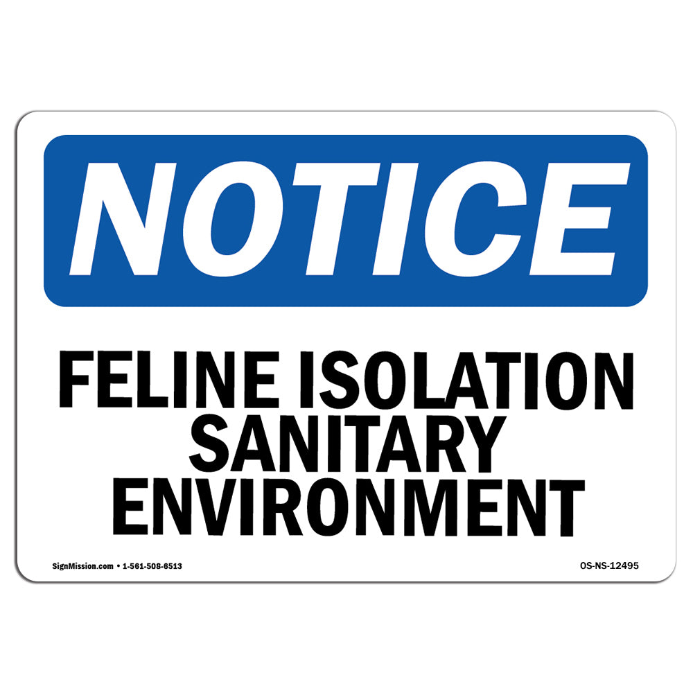 Feline Isolation Sanitary Environment