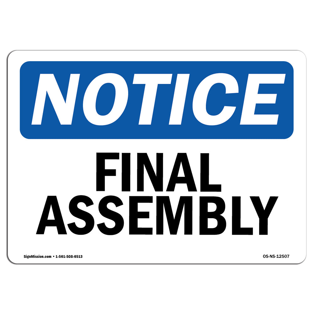 Final Assembly