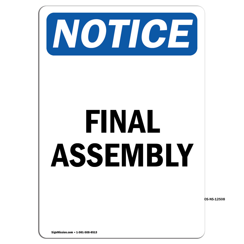 Final Assembly