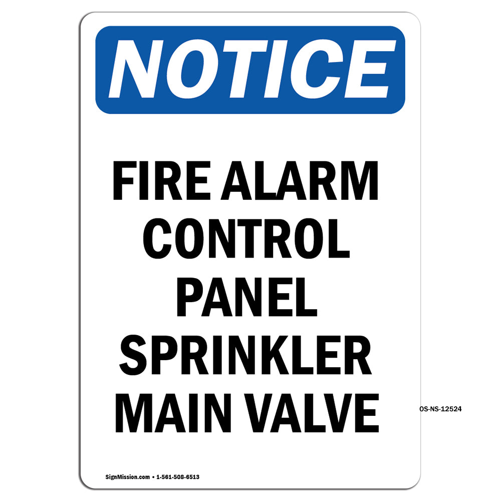 Fire Alarm Control Panel Sprinkler Main Valve