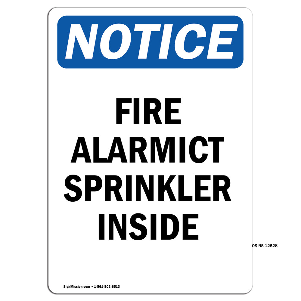 Fire Alarm CT Sprinkler Inside