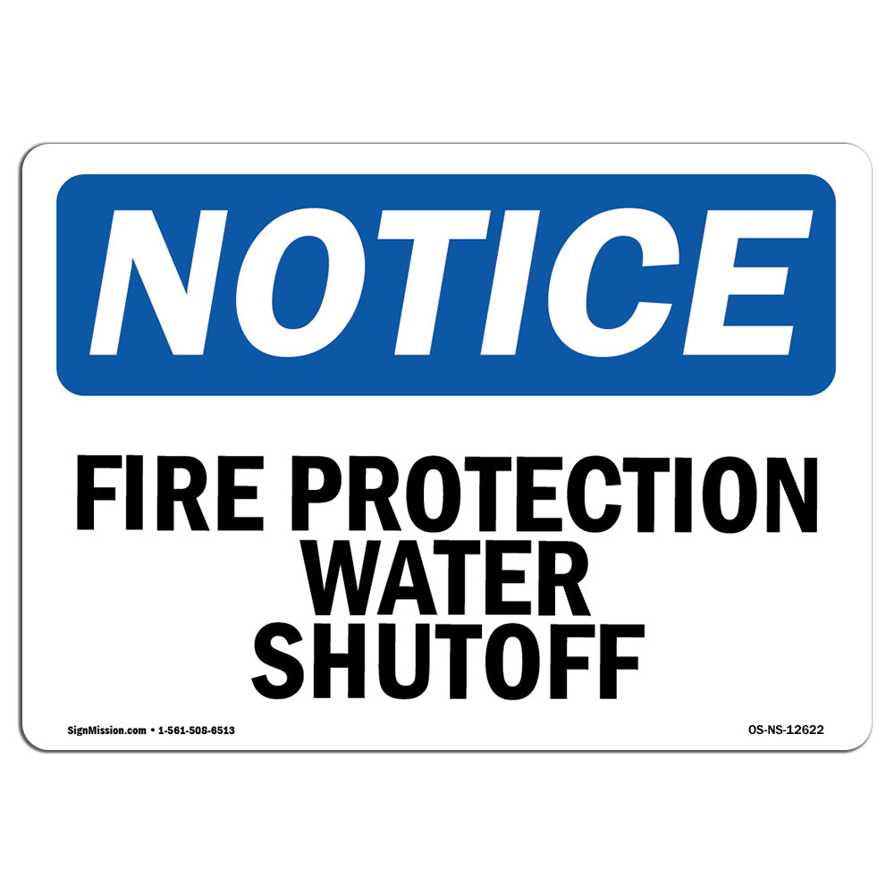 Fire Protection Water Shutoff