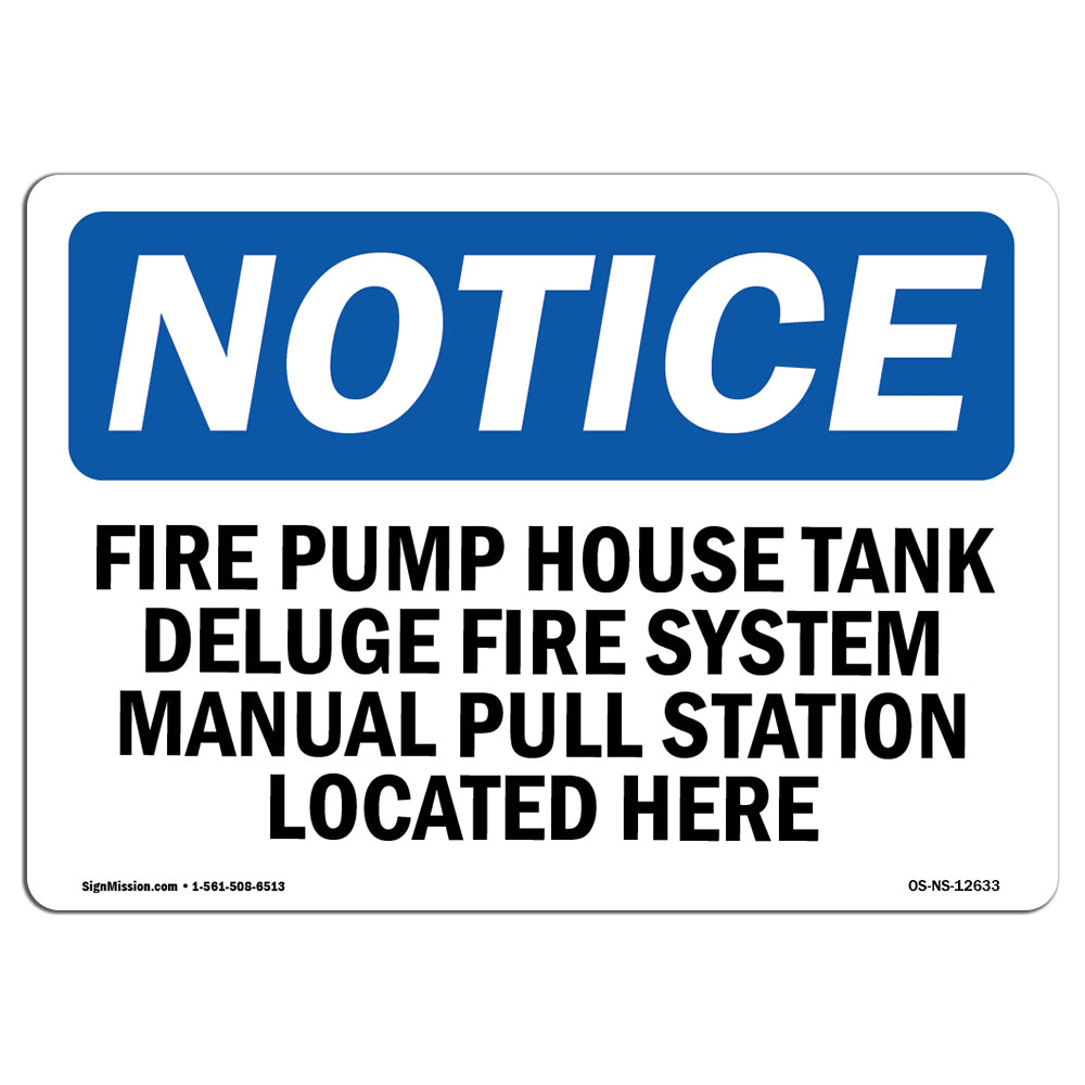 Fire Pump House Tank Deluge Fire