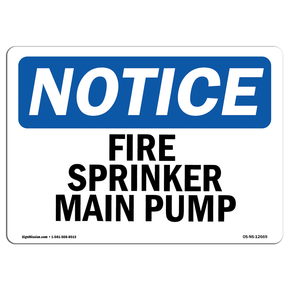 Fire Sprinkler Main Pump
