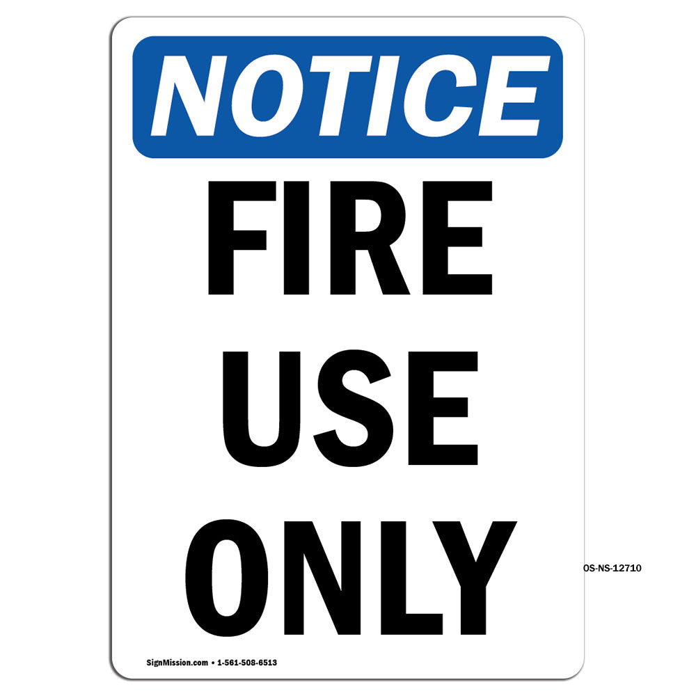 Fire Use Only