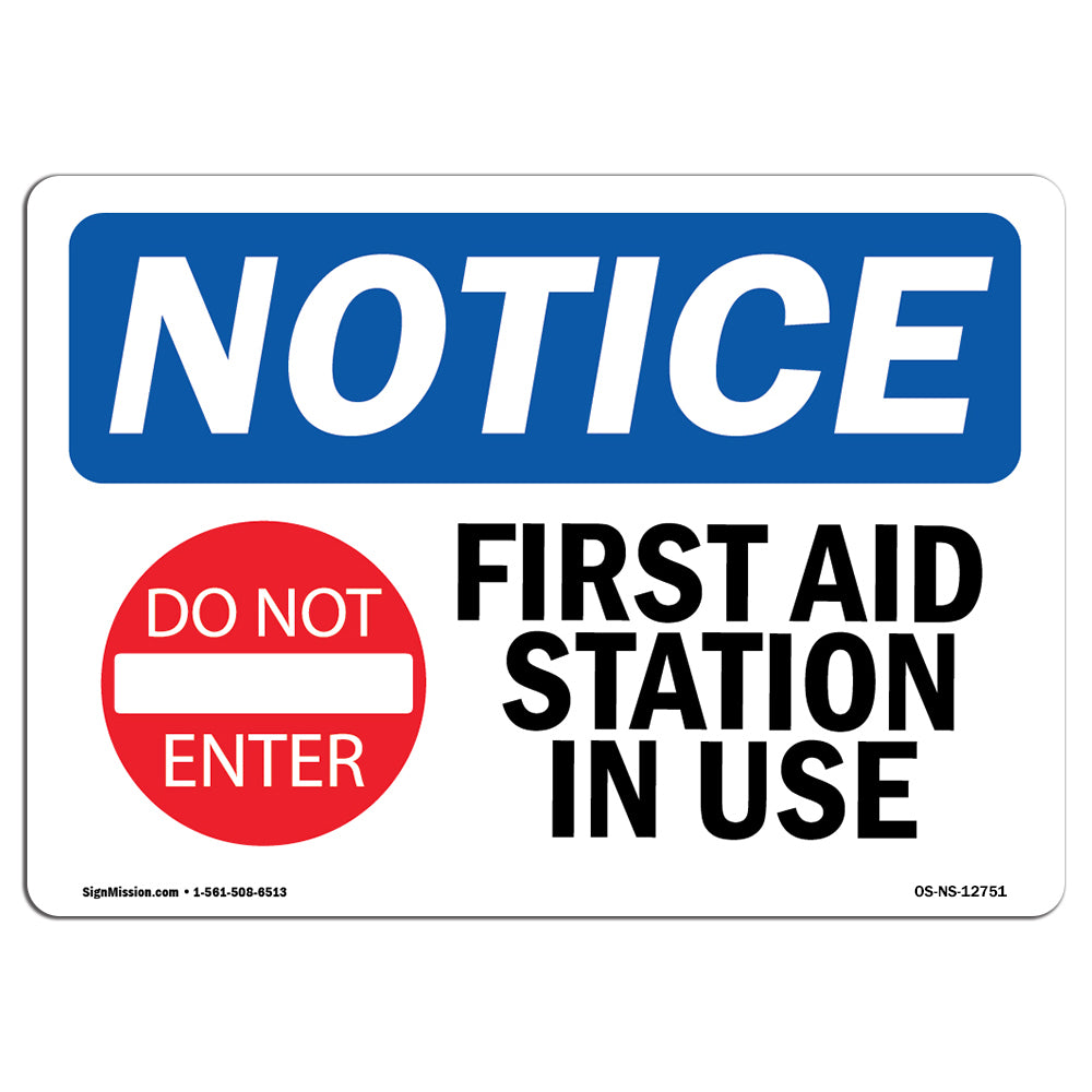 First Aid Station In Use