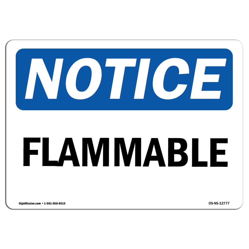 Flammable Sign