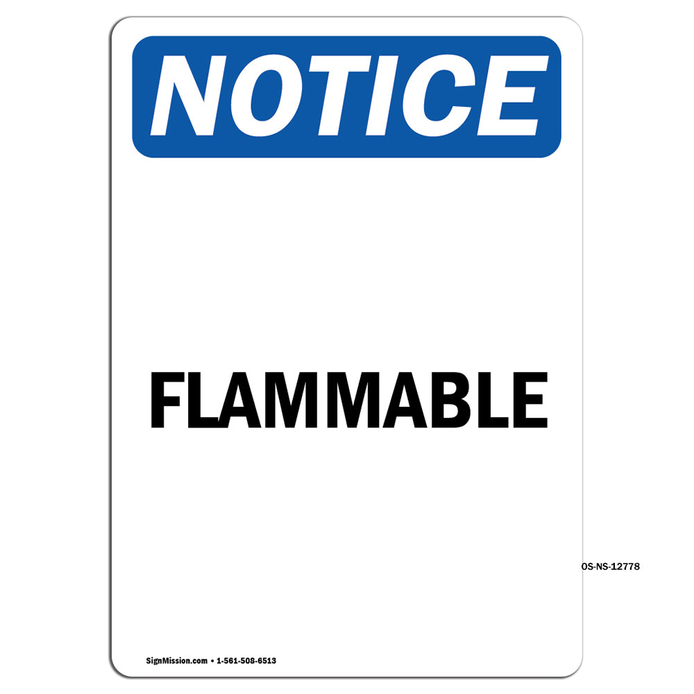 Flammable Sign