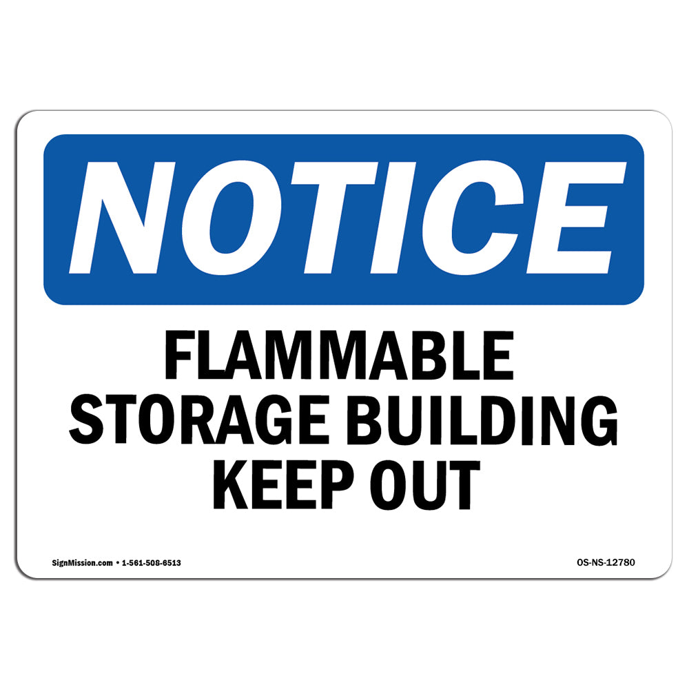 Flammable Storage Keep Out