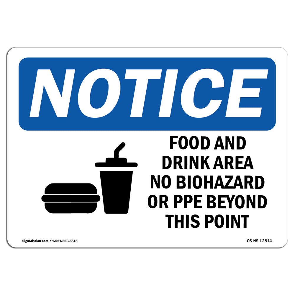 Food And Drink Area No Biohazards