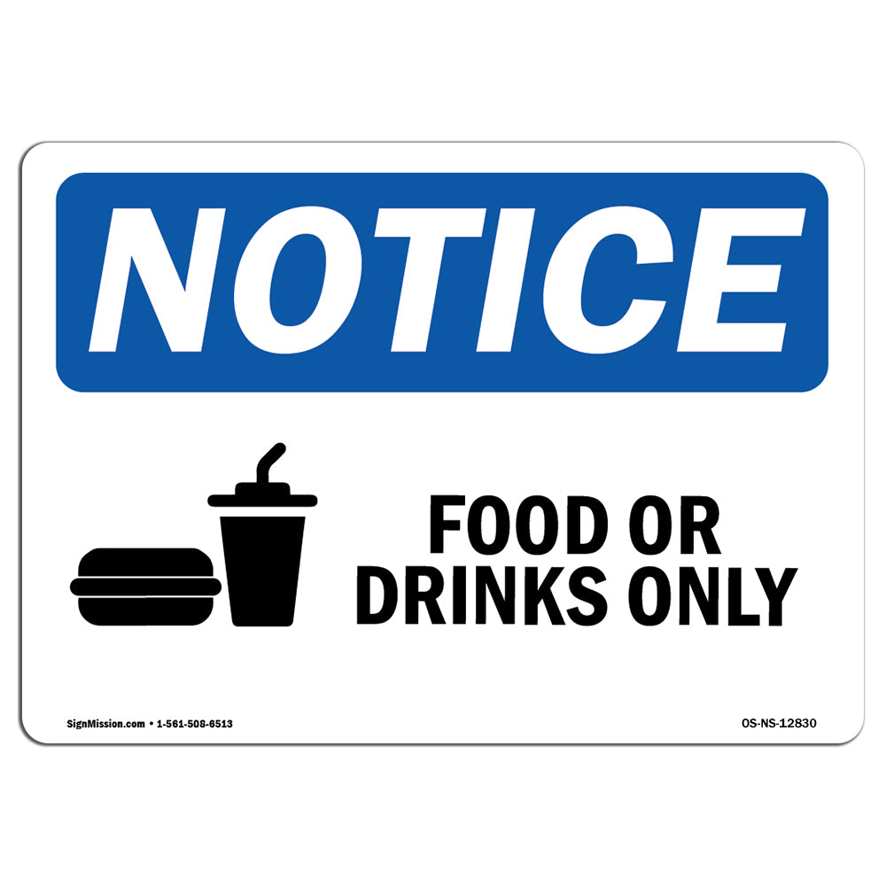 Food Or Drink Only