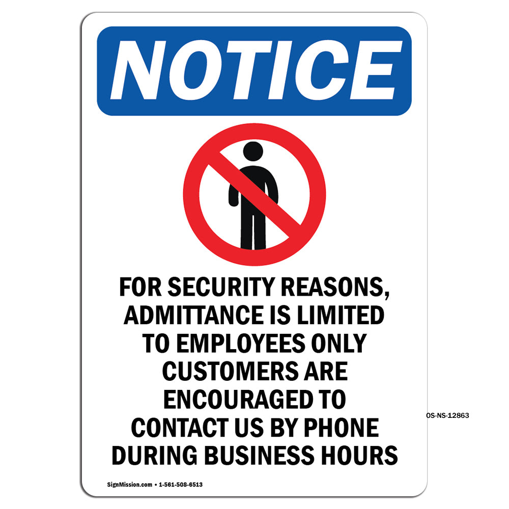 For Security Reasons,