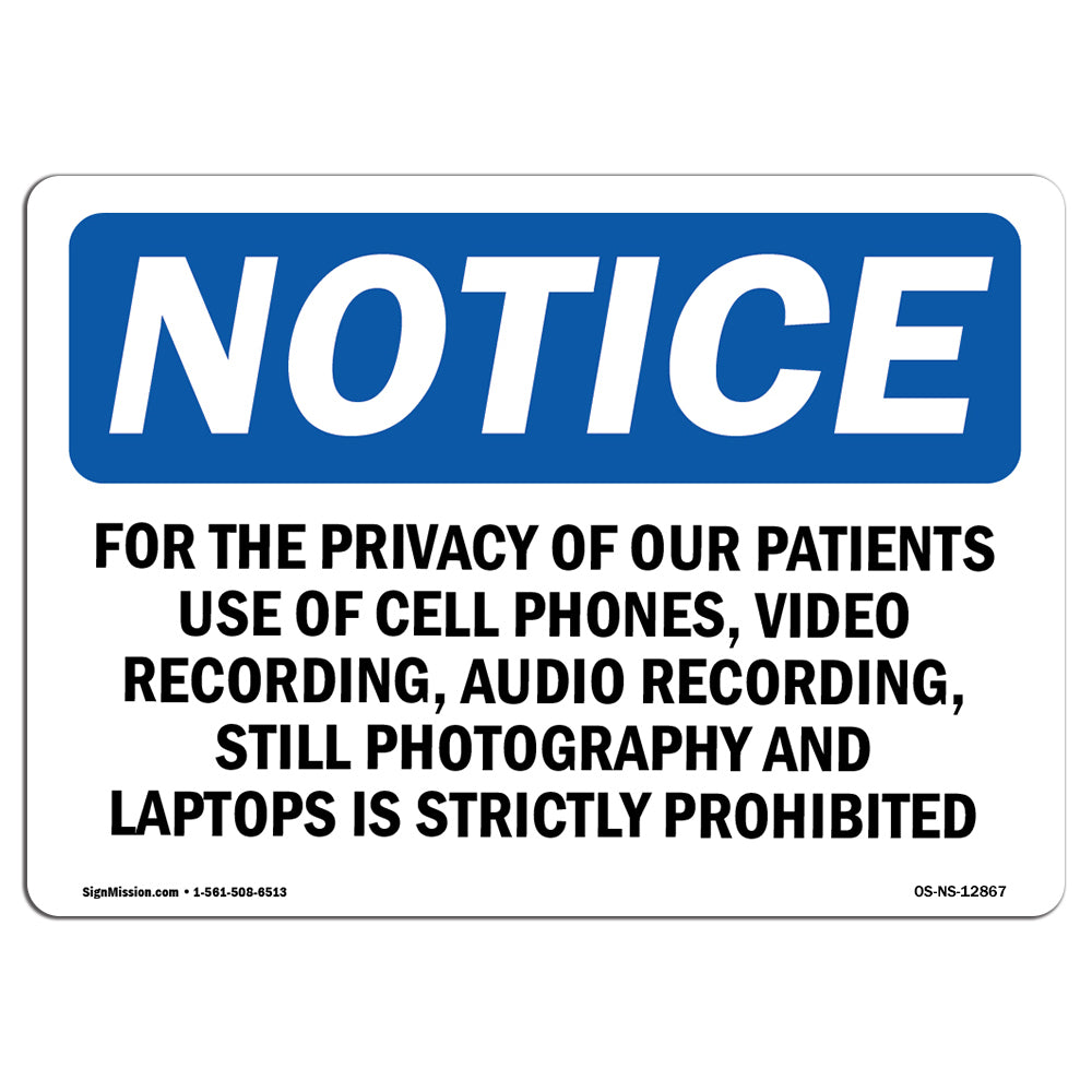 For The Privacy Of Our Patients
