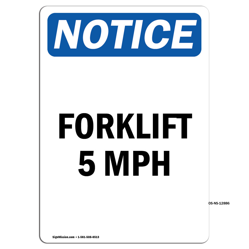 Forklift 5 Mph