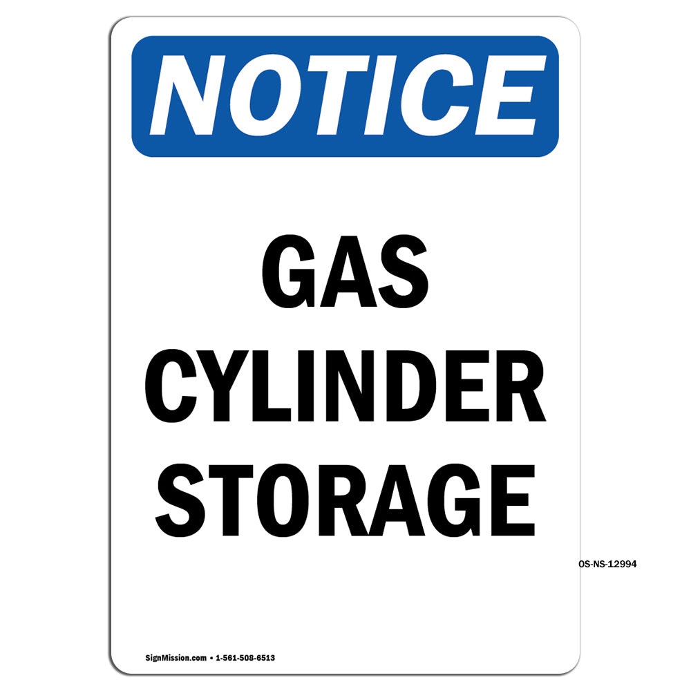 Gas Cylinder Storage