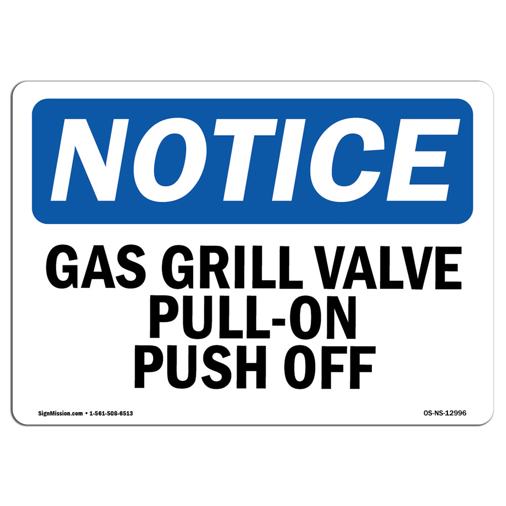 Gas Grill Valve Pull-On Push-Off