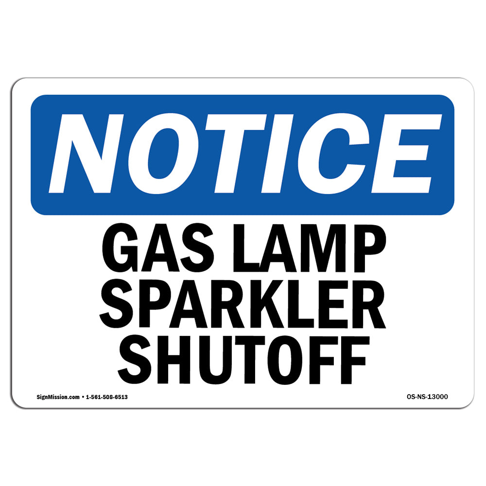 Gas Lamp Sparker Shutoff