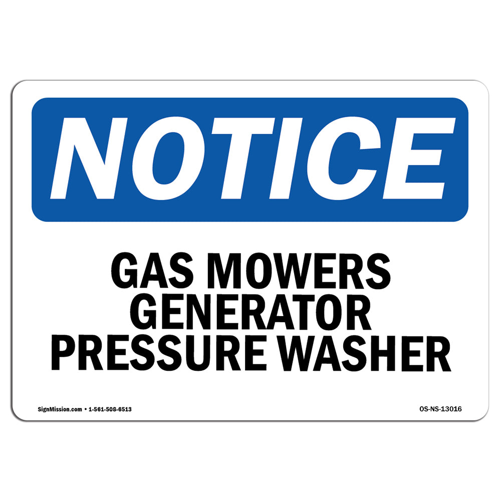 Gas Mowers Generator Pressure Washer