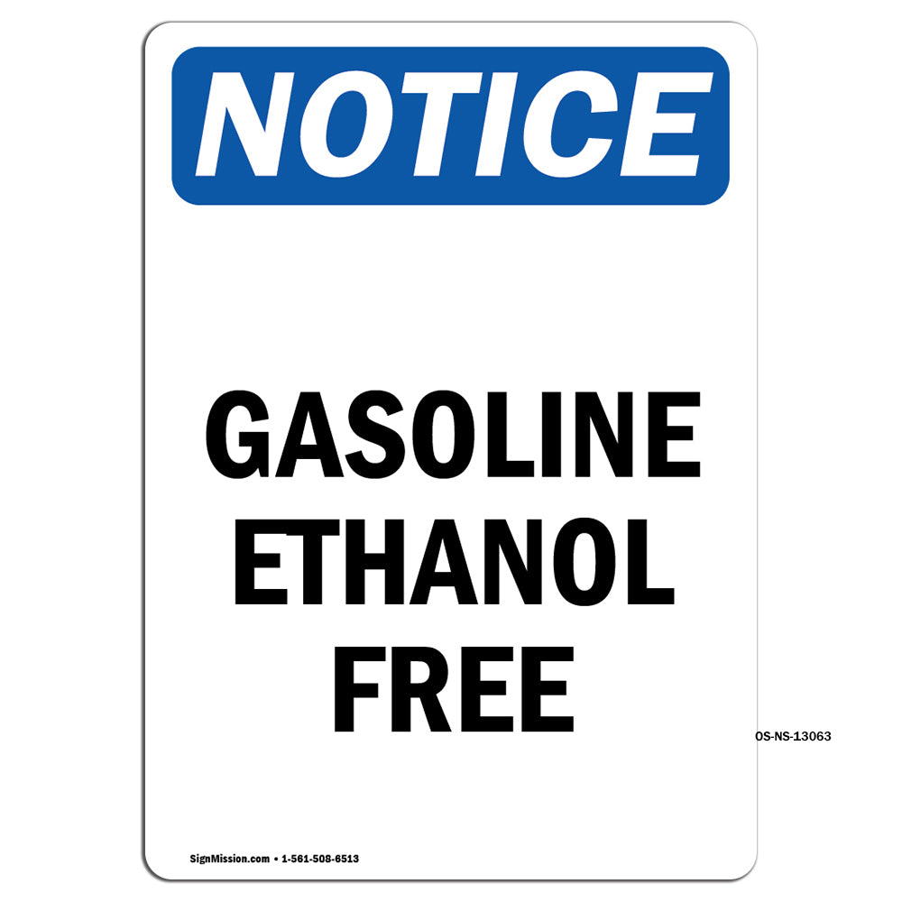 Gasoline Ethanol Free