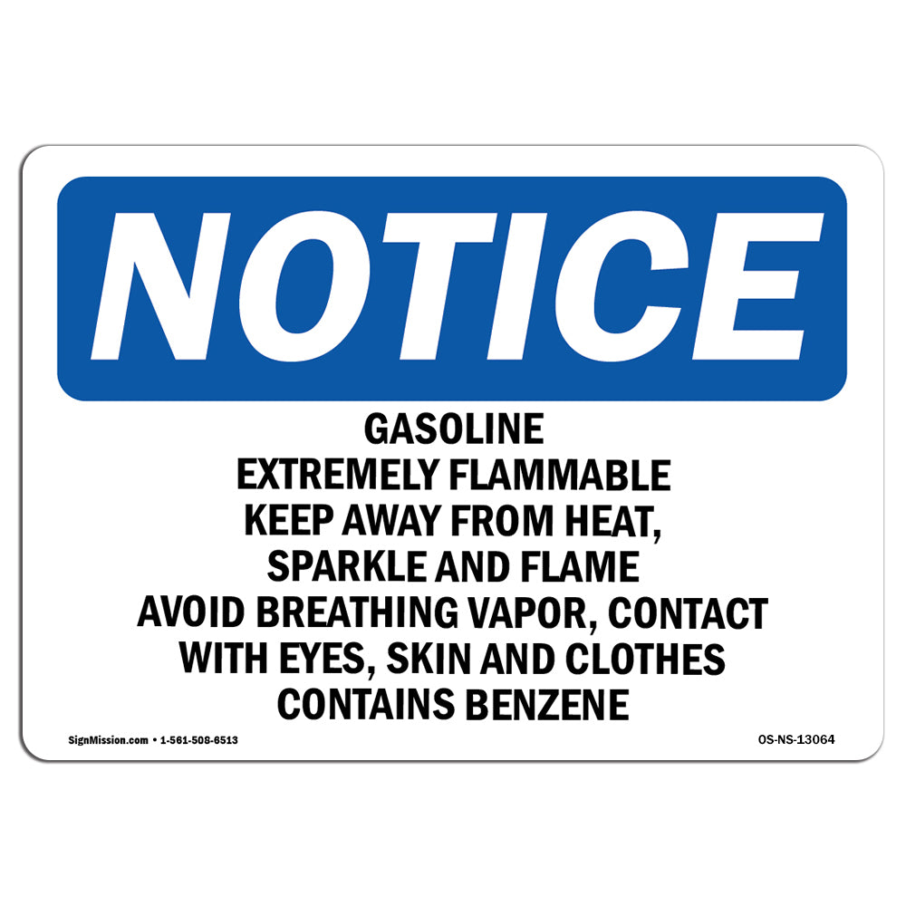 Gasoline Extremely Flammable Keep Away From