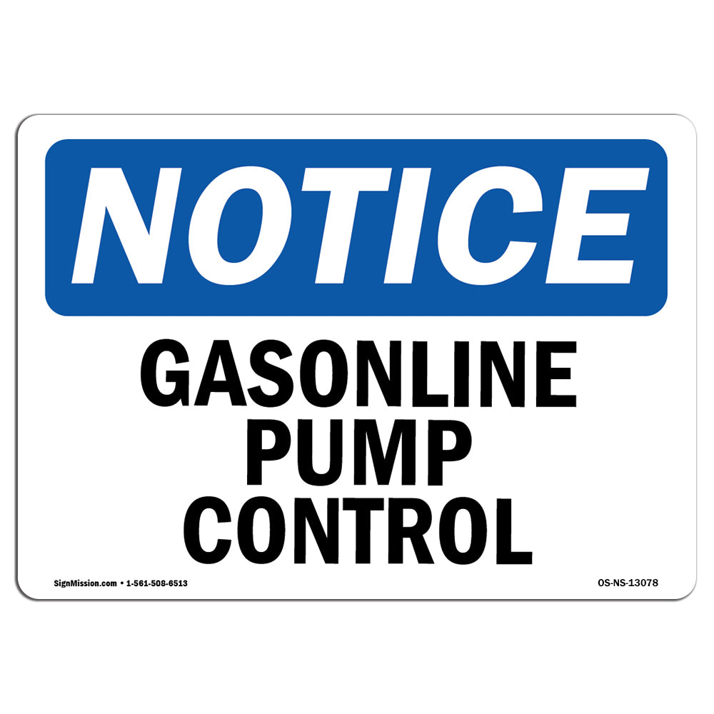 Gasoline Pump Control