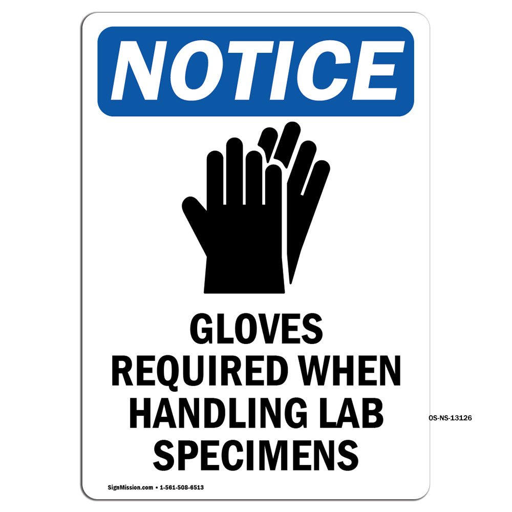 Gloves Required When Handling