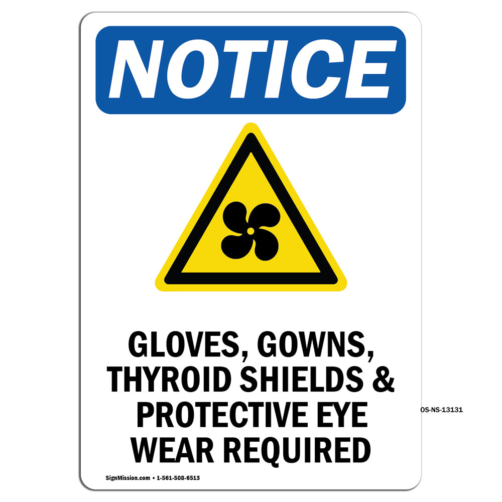 Gloves, Gowns, Thyroid Shields