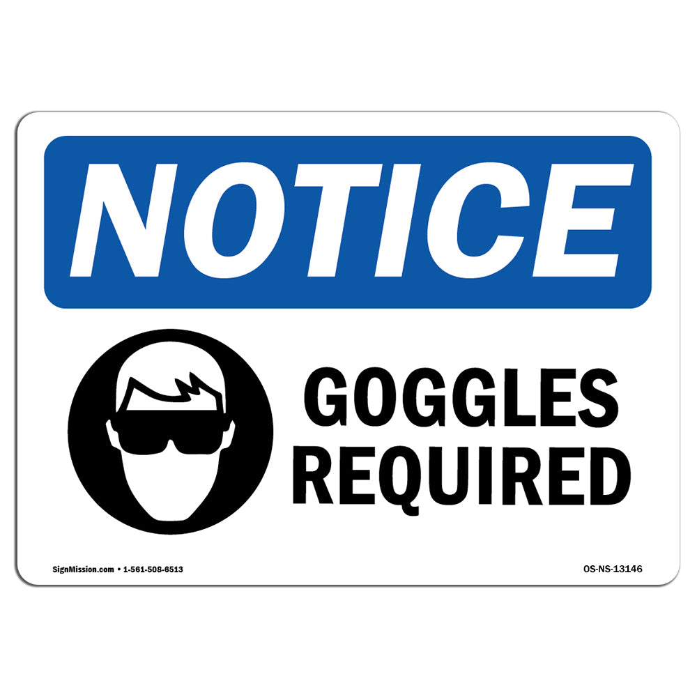 Goggles Required
