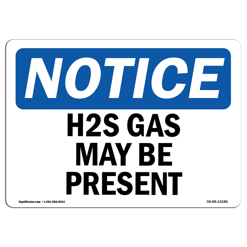 H2S Gas May Be Present