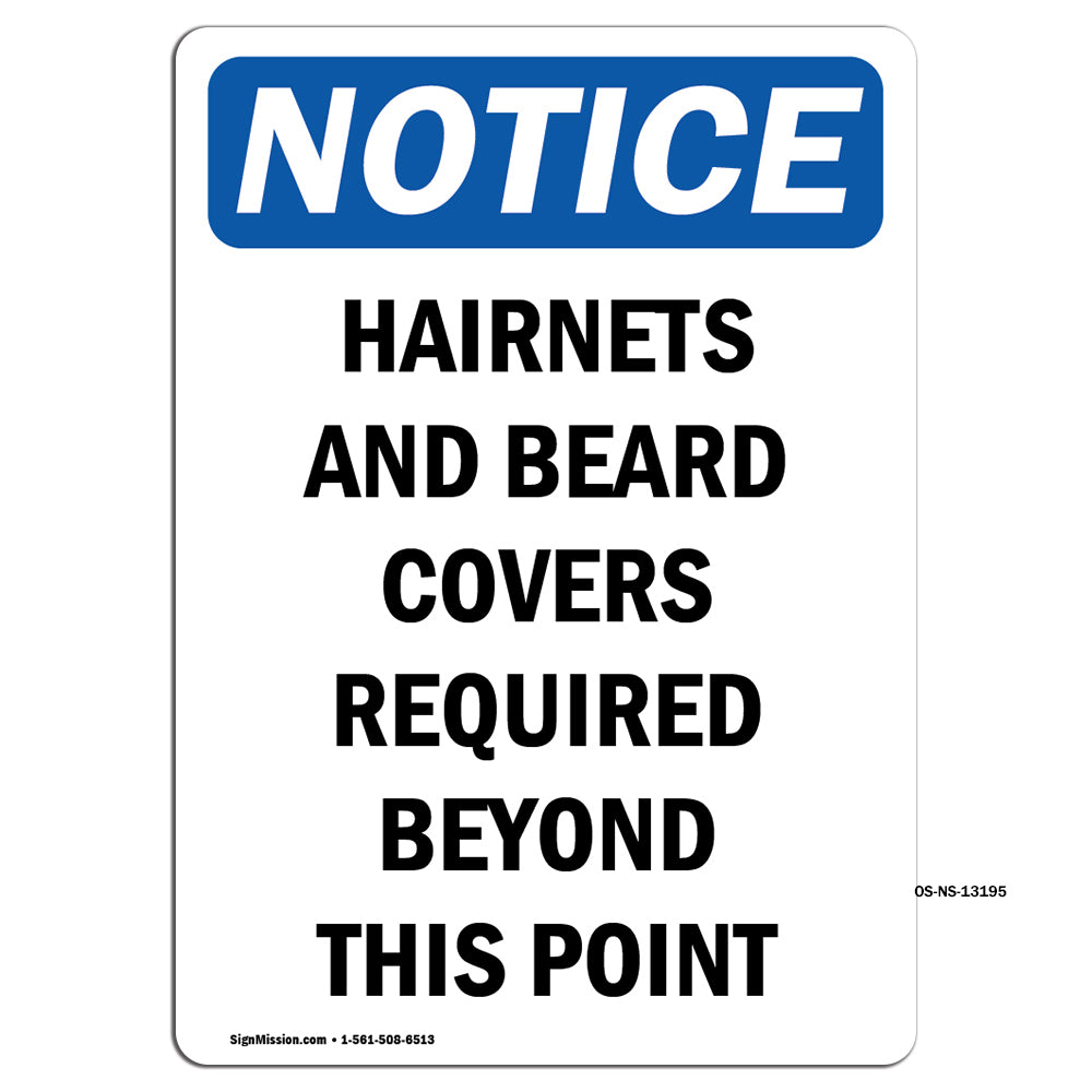 Hairnets And Beard Covers Required Beyond