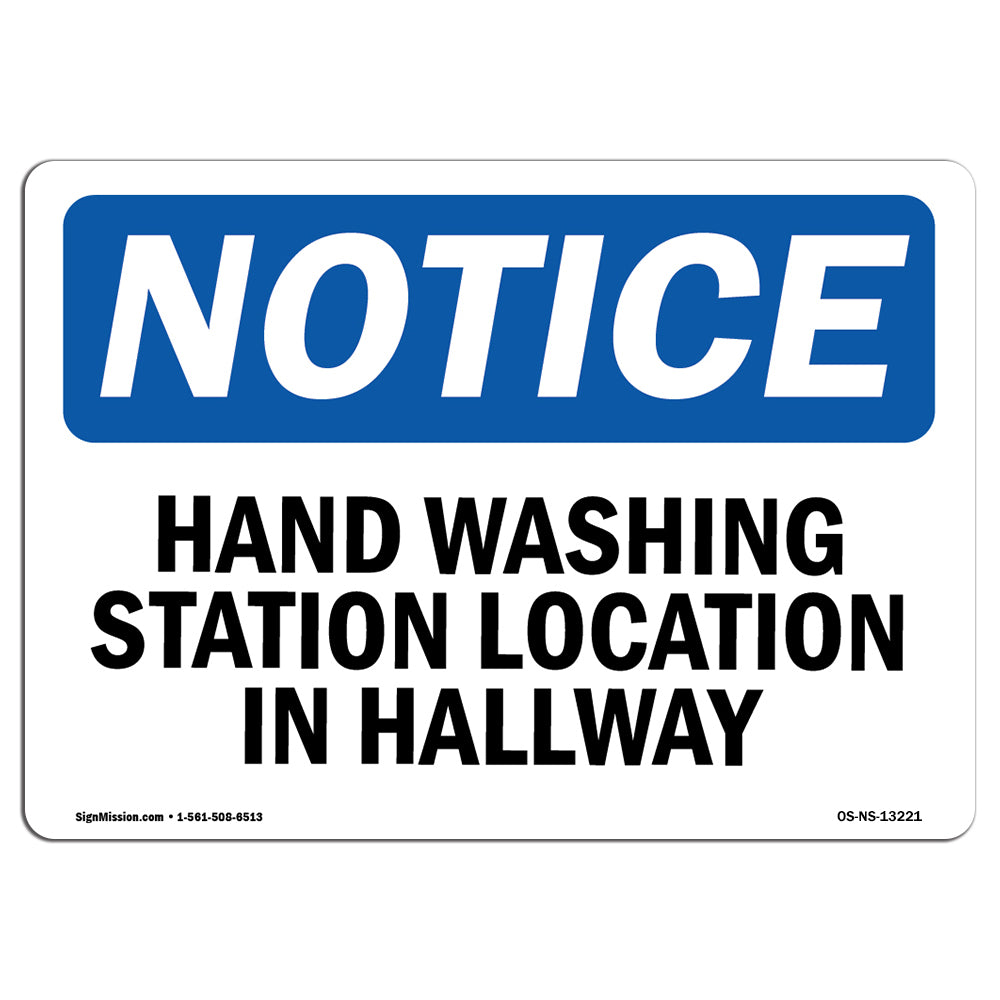 Hand Washing Station Located In Hallway