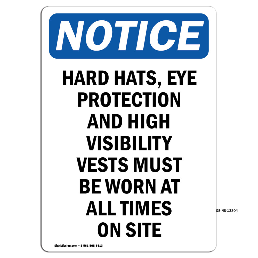 Hard Hats, Eye Protection And High Visibility