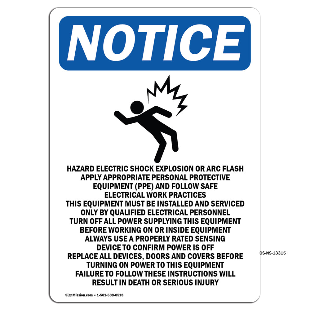 Hazard Electric Shock Explosion