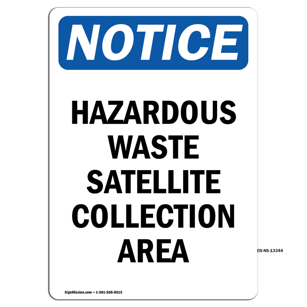Hazardous Waste Satellite Collection Area
