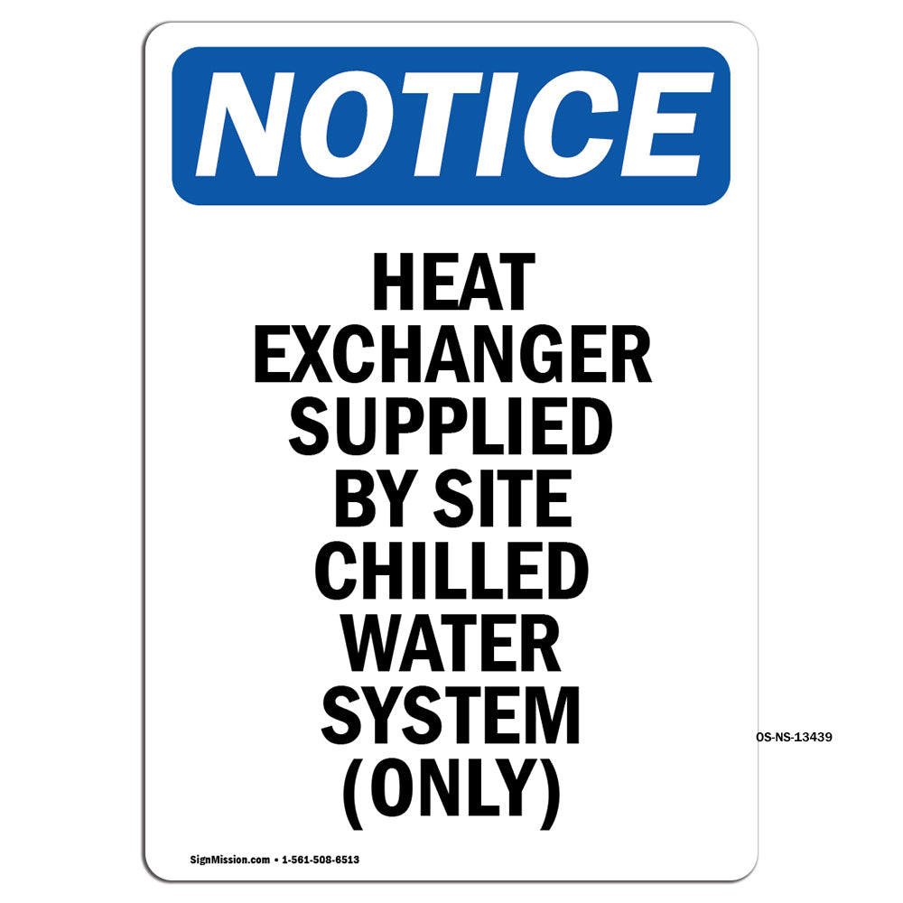 Heat Exchanger Supplied By Site Chilled