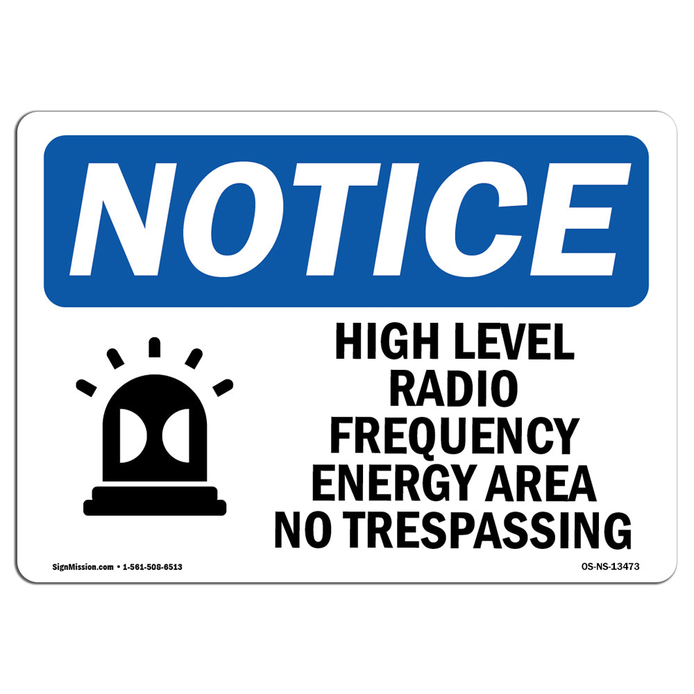 High Level Radio Frequency Energy