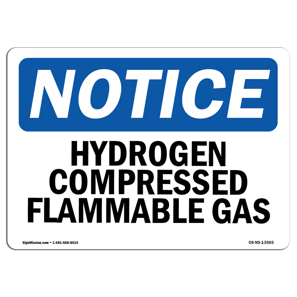 Hydrogen Compressed Flammable Gas