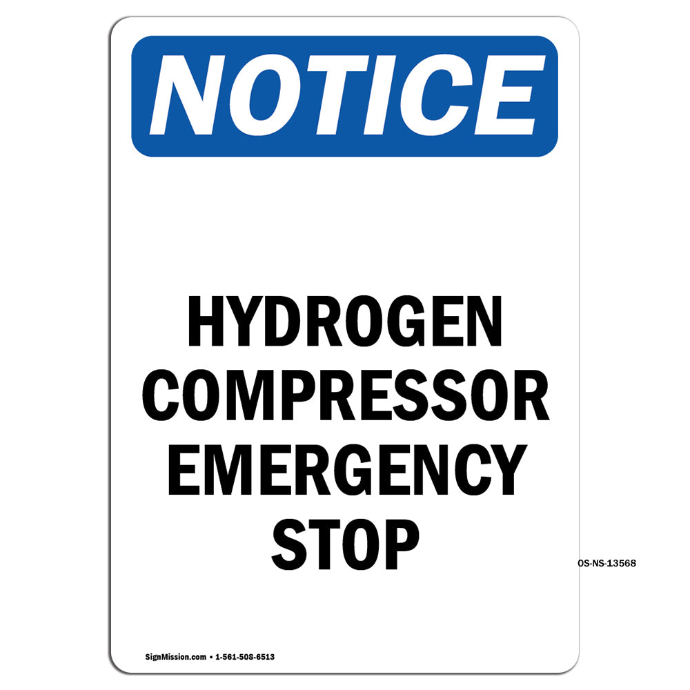 Hydrogen Compressor Emergency Stop