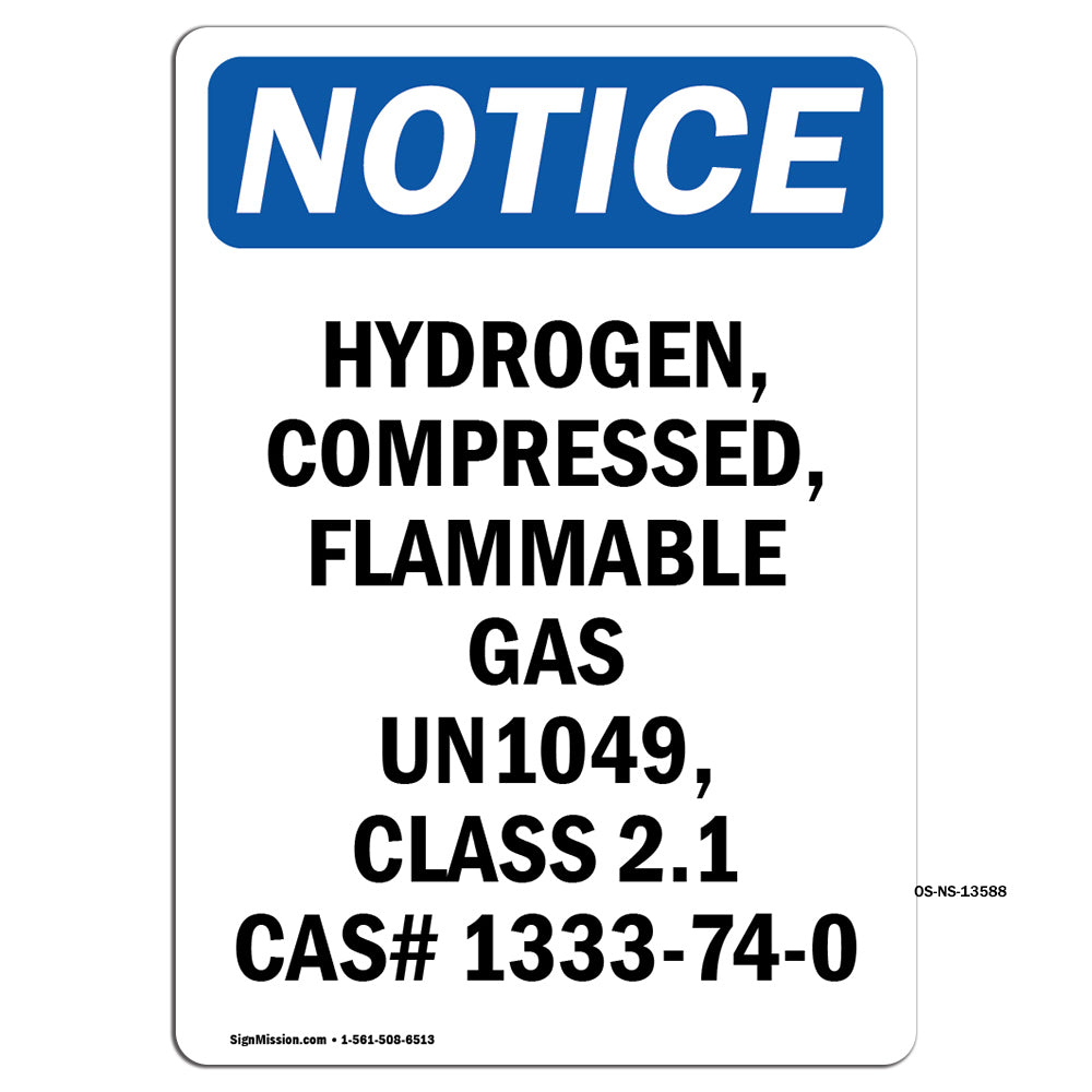 Hydrogen, Compressed, Flammable Gas Un1049,