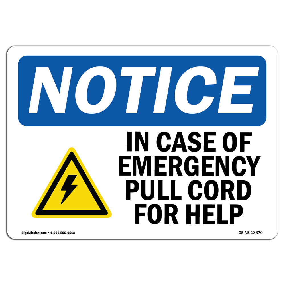 In Case Of Emergency, Pull Cord