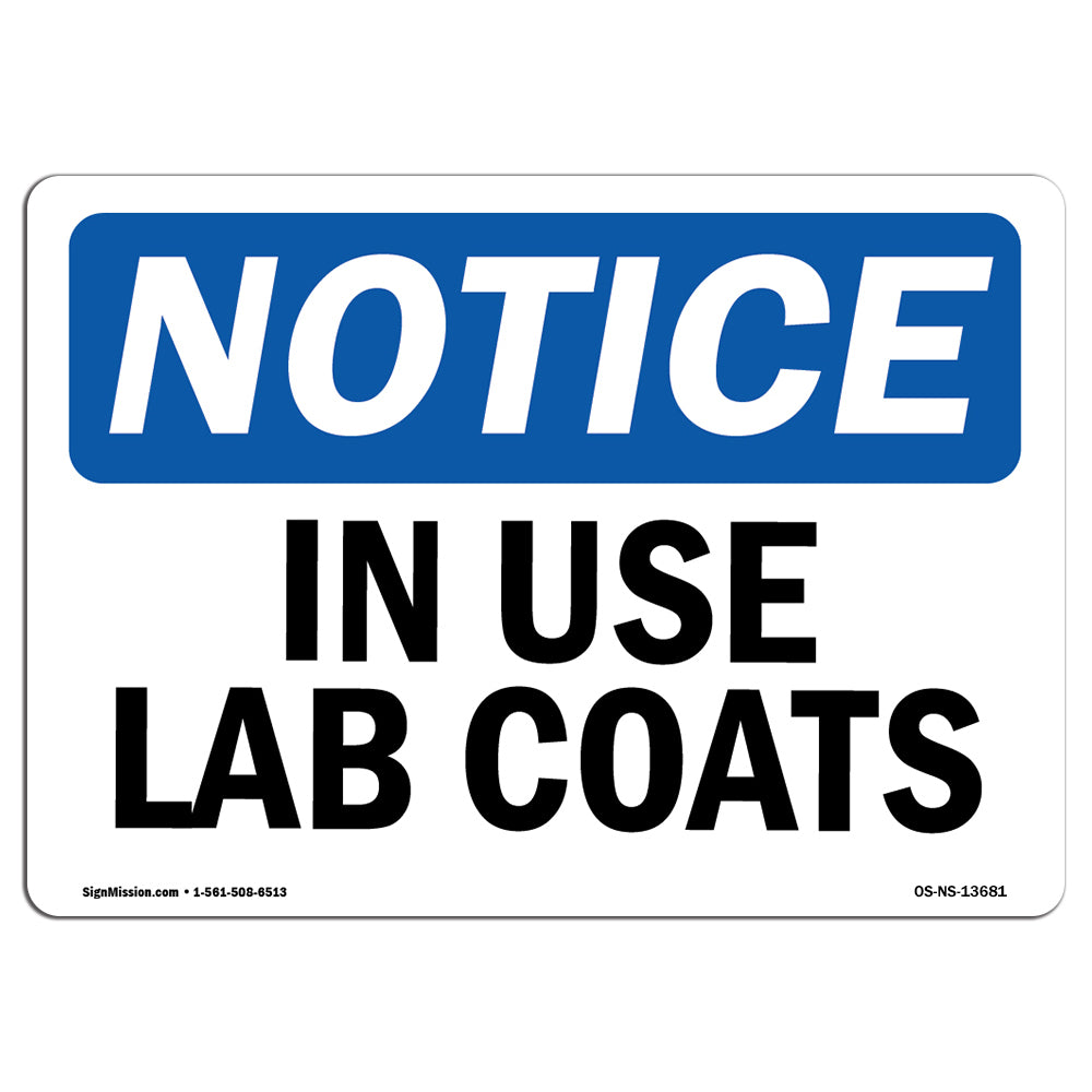 In Use Lab Coats