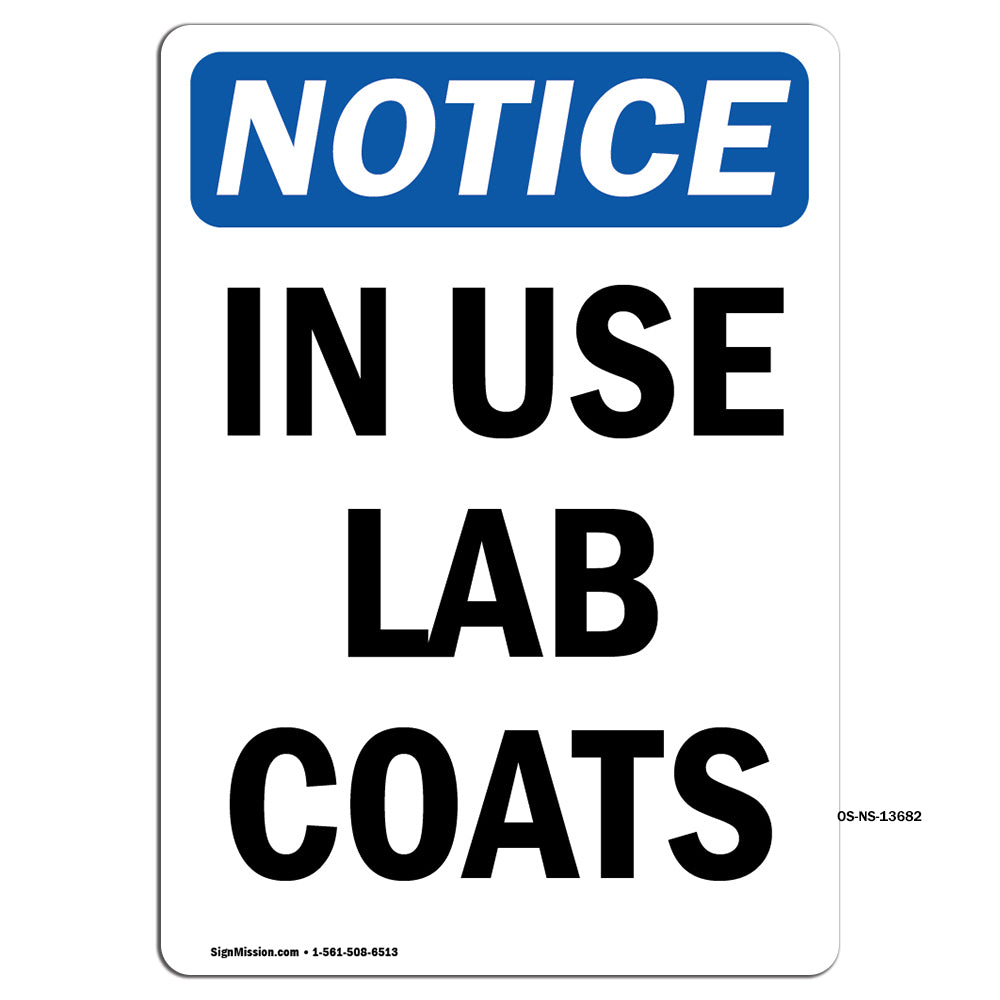 In Use Lab Coats