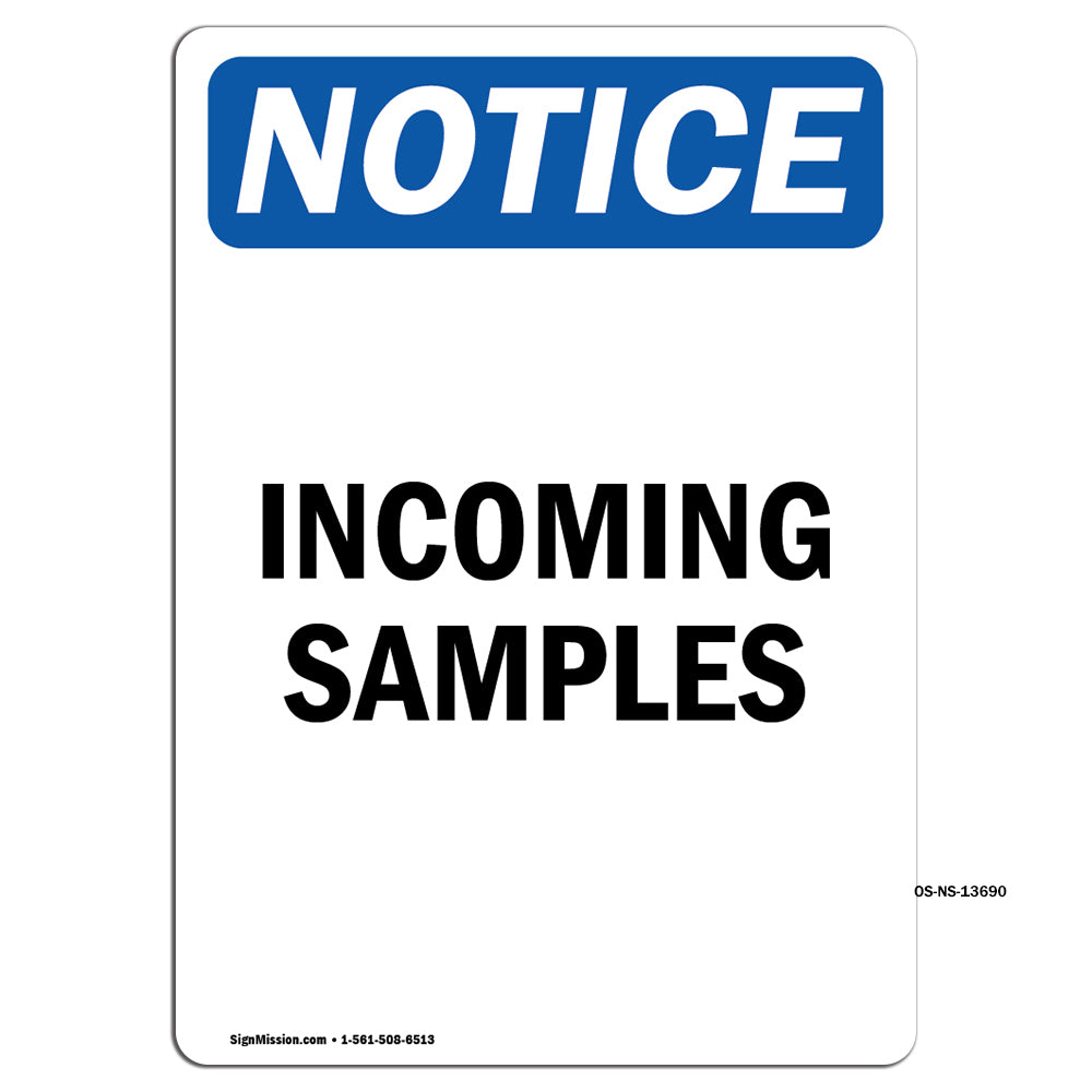 Incoming Samples