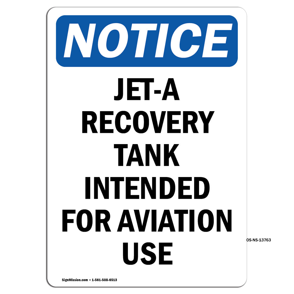 Jet-A Recovery Tank Intended For Aviation Use