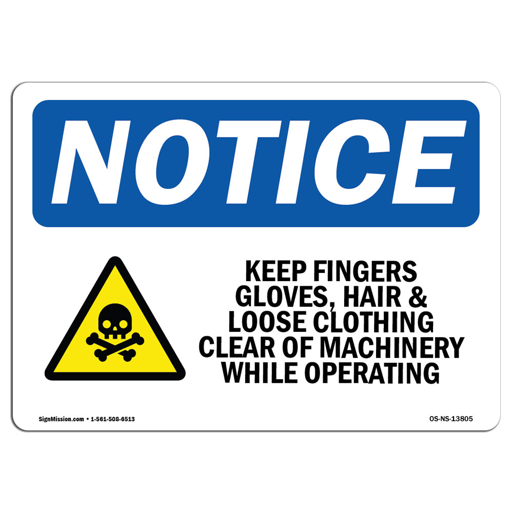 Keep Fingers, Gloves, Hair &