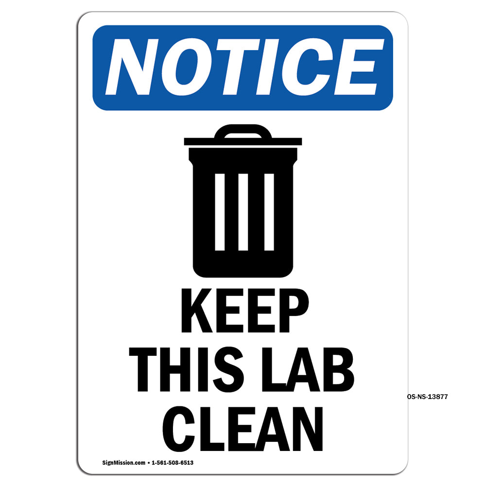 Keep This Lab Clean