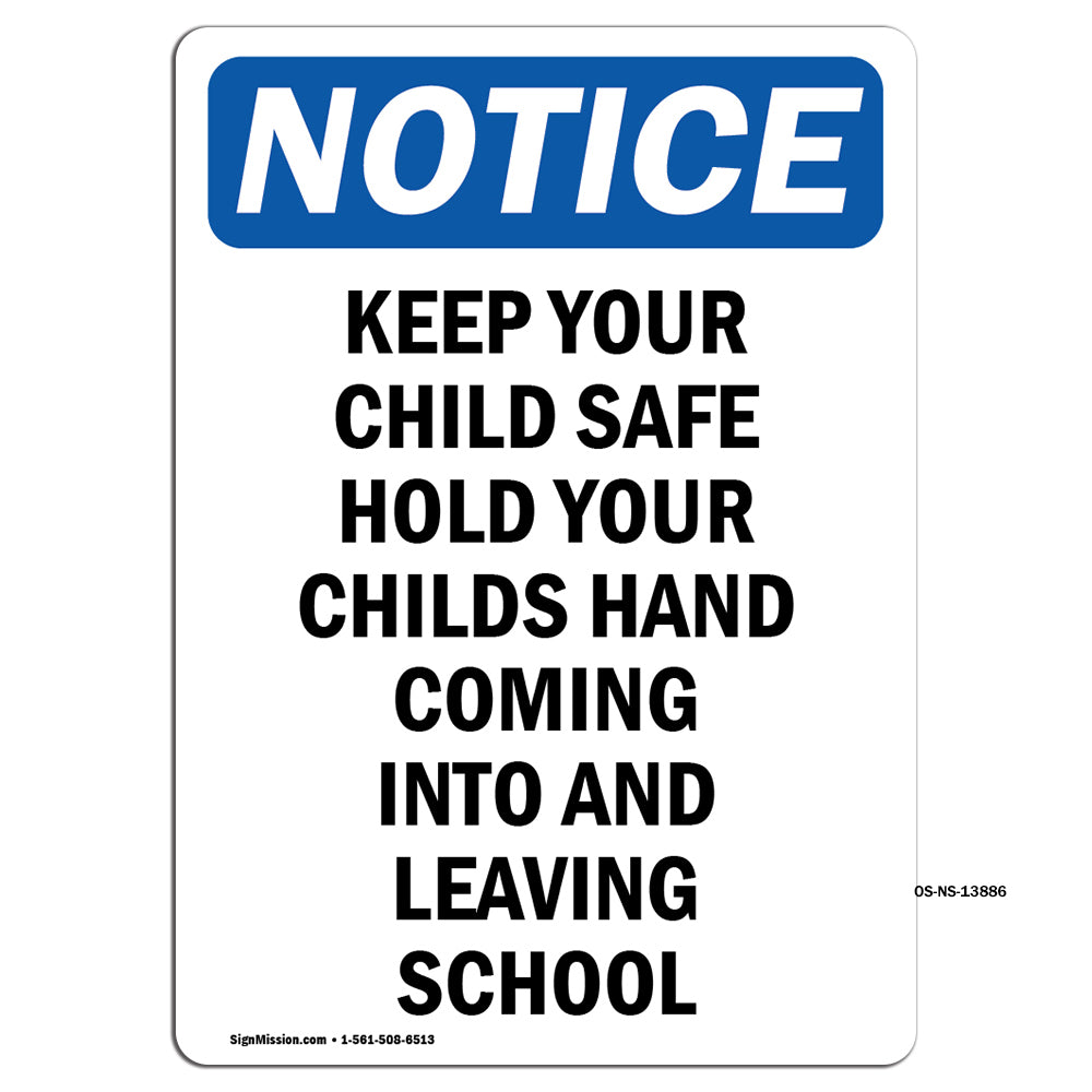 Keep Your Child Safe Hold Your Childs Hand